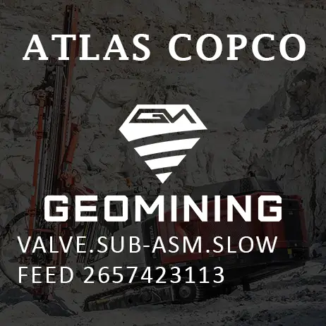 2657423113 КЛАПАН  ПОД-СБОРОЧНЫЙ  МЕДЛЕННАЯ ПОДАЧА Atlas Copco / Epiroc