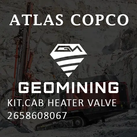 2658608067 КОМПЛЕКТ КЛАПАН ОТОПИТЕЛЯ КАБИНЫ Atlas Copco / Epiroc