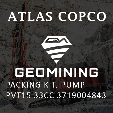 3719004843 КОМПЛЕКТ УПЛОТНЕНИЯ  НАСОС PVT15 33CC Atlas Copco / Epiroc
