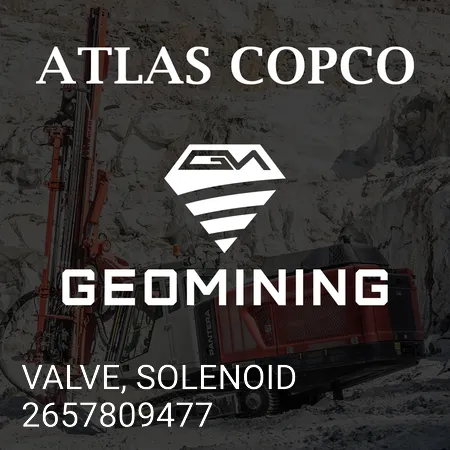 2657809477 КЛАПАН, ЭЛЕКТРОМАГНИТНЫЙ Atlas Copco / Epiroc