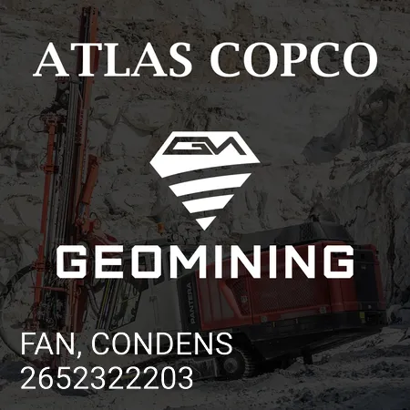 2652322203 ВЕНТИЛЯТОР, КОНДЕНСАТОР Atlas Copco / Epiroc