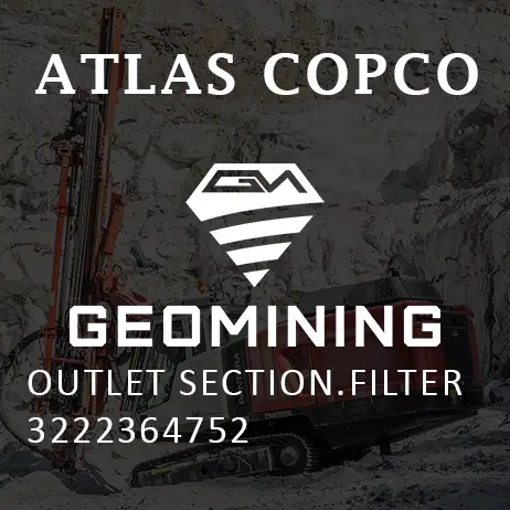3222364752 ВЫХОДНАЯ СЕКЦИЯ ФИЛЬТР Atlas Copco / Epiroc